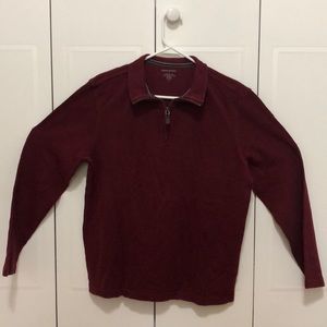 Banana Republic 🍌🐘 Mens Half-zip Sweater (L)